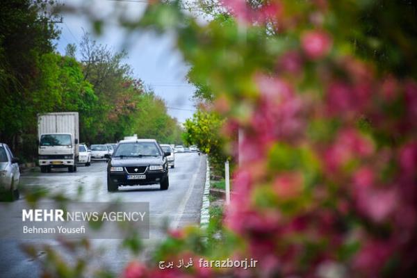 آخرین وضعیت جاده های کشور تردد در محورهای شمالی روان است