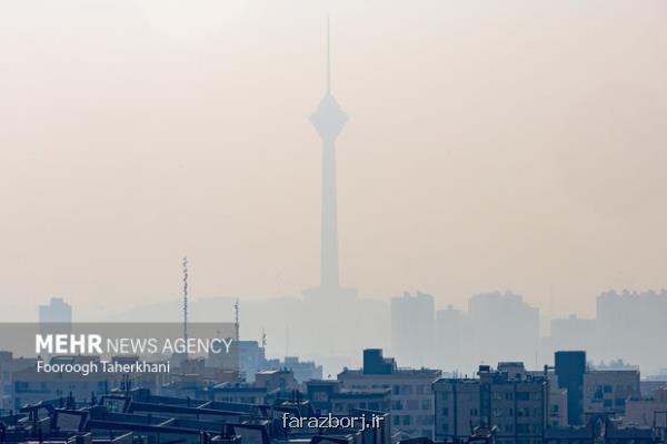 هشدار آلودگی هوا تهرانی ها از تردد غیرضروری خودداری کنند